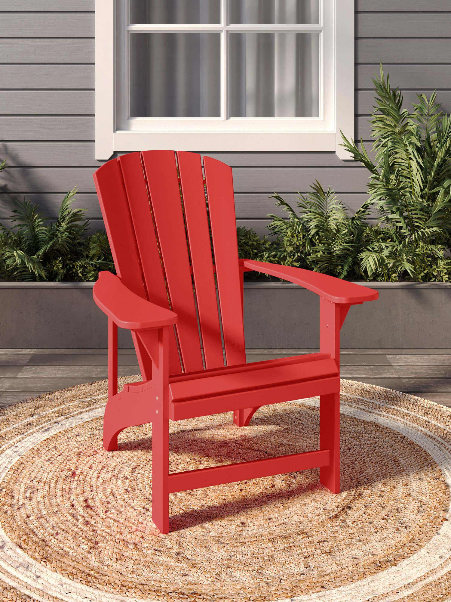 Crystal Harbor Classic Adirondack Chair
