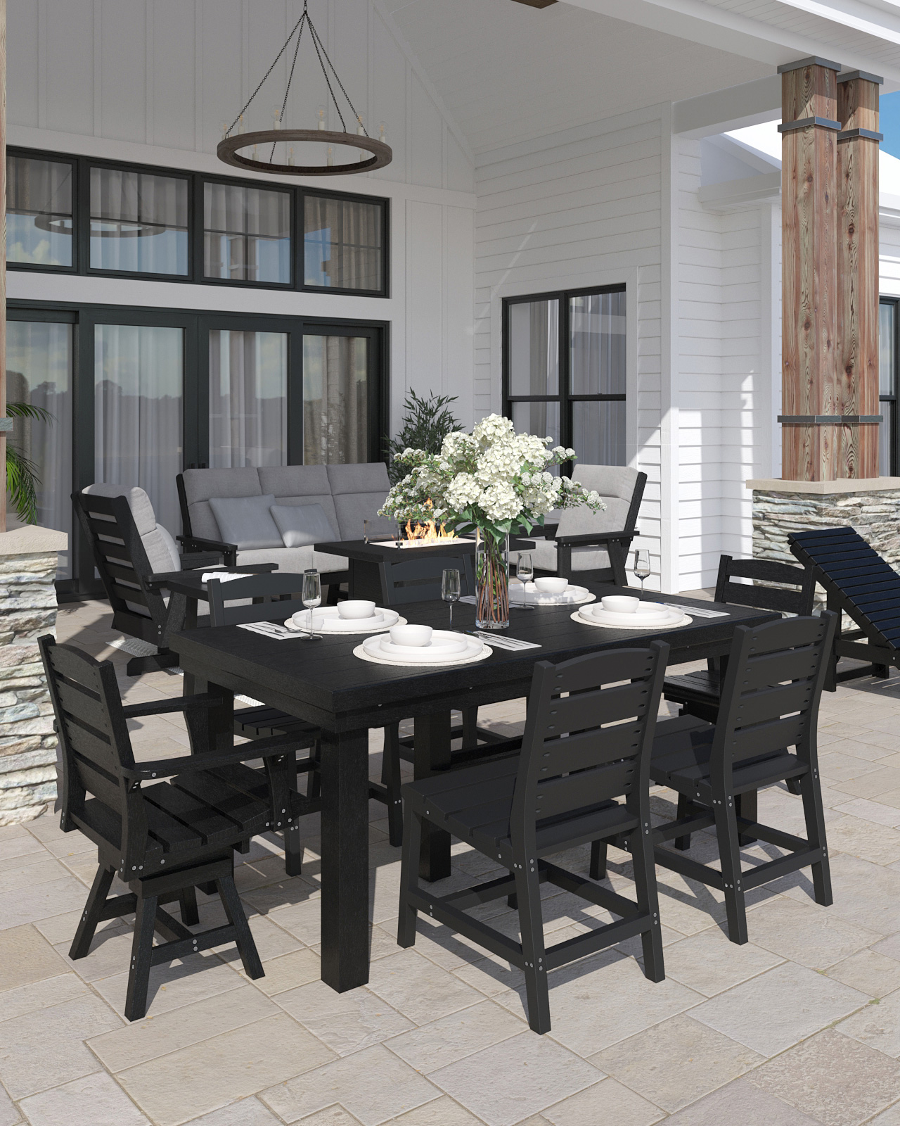 Napa 72" Dining Table