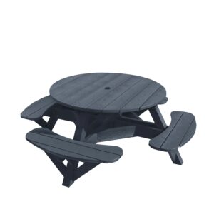 51" Round Picnic Table